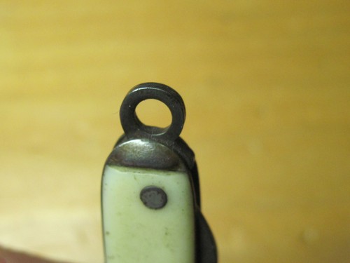 USA VTG MINI FOLDING POCKET KNIFE LANYARD KEY CHAIN RING WEST VIRGINIA SMALL OLD - Picture 5 of 12