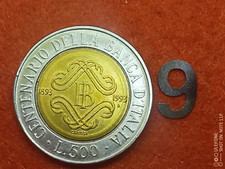 moneta 500 Lire 1893-1993 “CENTENARIO BANCA D’ITALIA”