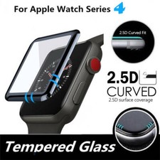 Curved 2.5D Transparent Silk Screen Toughened Film For Apple Watch 4 Edge