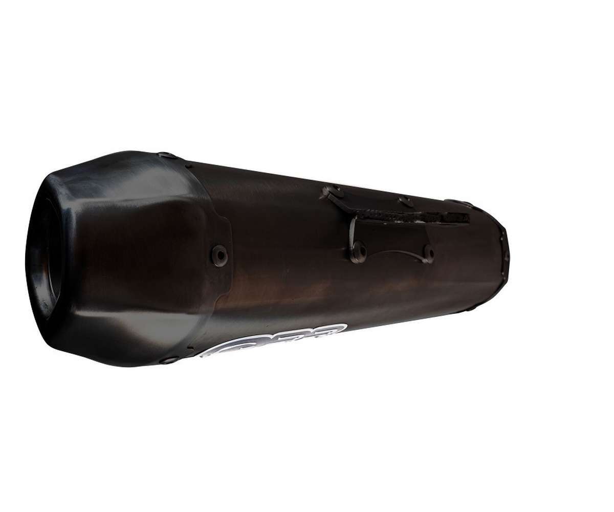 Exhaust Muffler GPR Pentaroad Black Approved Matte black for Voge SR4 2022 2023