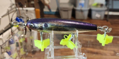 4.5 '' Handmade Jensen Luhr chopper blades  topwater lure ( Threadfin shad )