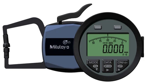 209-931 Mitutoyo Thickness Gage 0.39" Range, 1.37" Reach