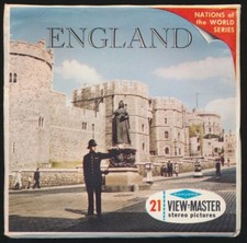 Viewmaster Packet B156 England - S6 with Booklet