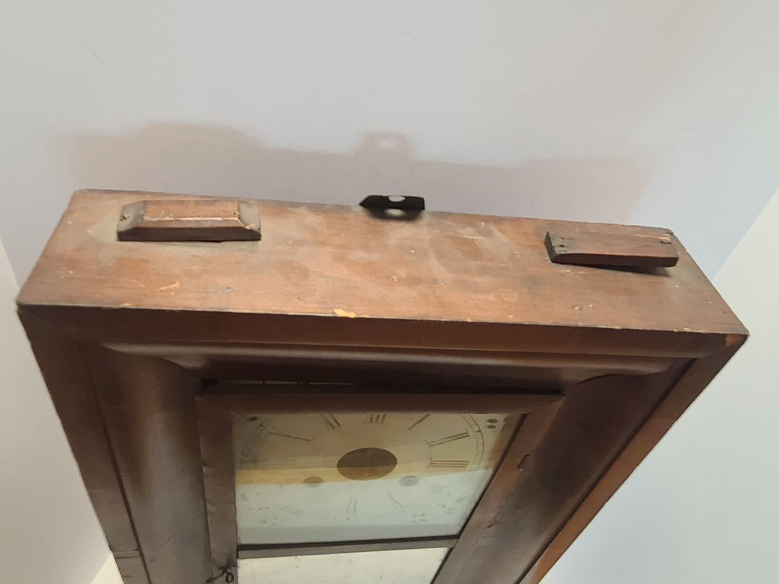 Antique 1860's CHAUNCEY JEROME CLOCK CO. OGEE OG Mantel Clock for Parts