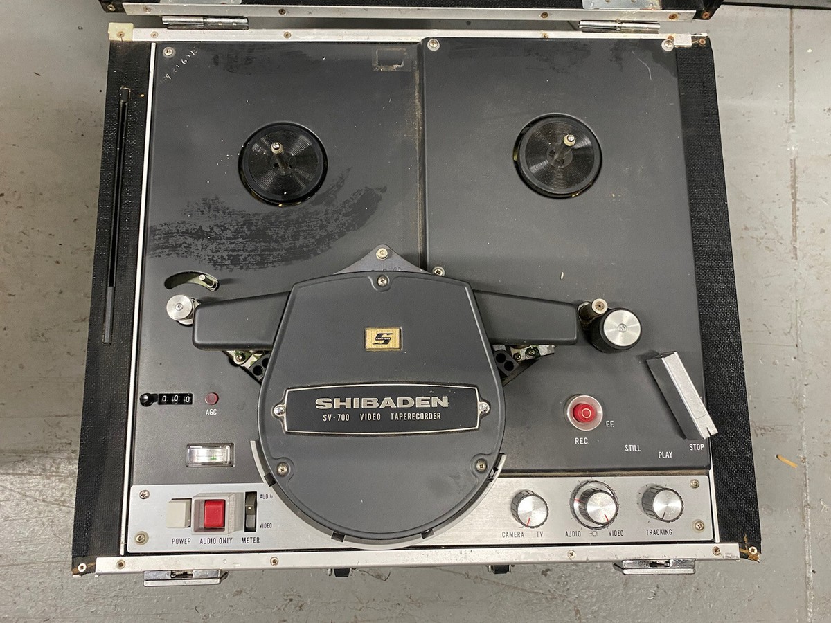 SHIBADEN SV-700 VIDEO TAPERECORDER VINTAGE | eBay