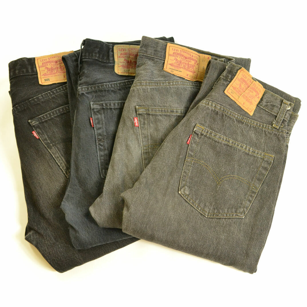 VINTAGE LEVIS 501 JEANS DENIM GRADE A W28 W30 W32 W34 W36 W38 501 LEVI ...