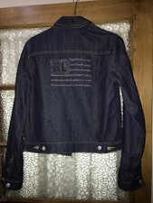 Polo Jeans Co Ralph Lauren Denim Jacket Rl Detailing On Back ! Size M