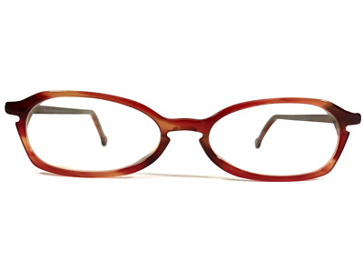 Vintage la Eyeworks Eyeglasses Frames PESKY 389 Brown Red Tortoise 50-17-140
