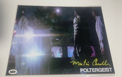 BAM BOX POLTERGEIST 8x10 HORROR EXKLUSIV HANDSIGNIERT VON MARTY CASELLA C.O.A