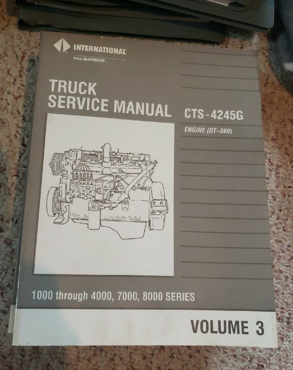 International Truck Service Manual CTS4245G 1000 through 4000,7000