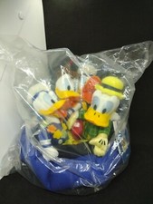 Disney Store Donald Duck Anniversary Bean Bag set Plush 65 Fiesty Years