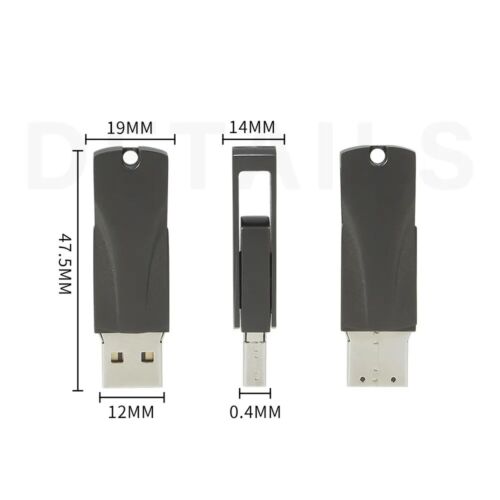Flash Memory Stick Drive - Silver - 32GB or 64GB - Metal Casing. - 第 3/9 張圖片