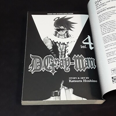 D. Gray Man Vol. 4 By Katsura Hoshino Shonen Jump Advanced Manga