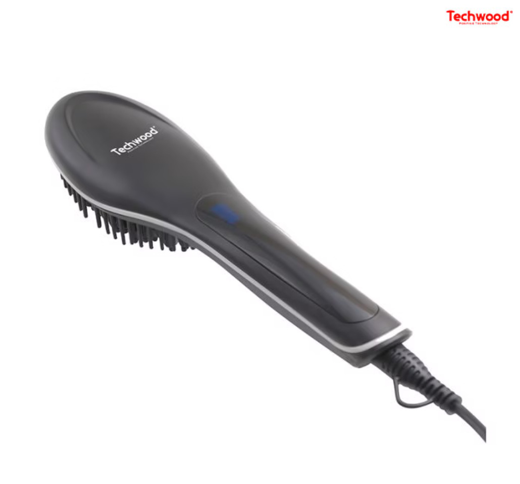 Brosse lissante TECHWOOD TBC-226L retrouvez la confiance d'une chevelure soyeuse