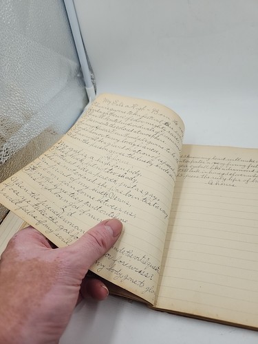 Vintage Journal Of History And Persons Life /Notes Dated 1899 On Cover - Picture 11 of 24
