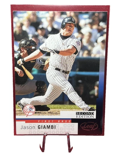Jason Giambi Baseball 2004 Season Sports Trading Cards & Accessories