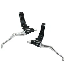 DIA-COMPE SS6 Old School MTB Brake Lever Set (L+R) , Black x Silver