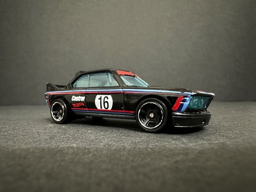2016 Hot Wheels '73 BMW 3.0 CSL RACE CAR #190 schwarz Castrol 16 BMW lose