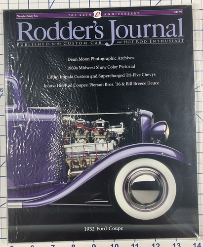 The Rodder's Journal Magazin #66 Frühjahr 2015, 1932 Ford Coupe NEU VERSIEGELT