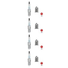 4x NGK 6837 Zündkerze für Audi A6 4A2 4A5 100 4A2 4A5 A8 4D2 4D8 V8