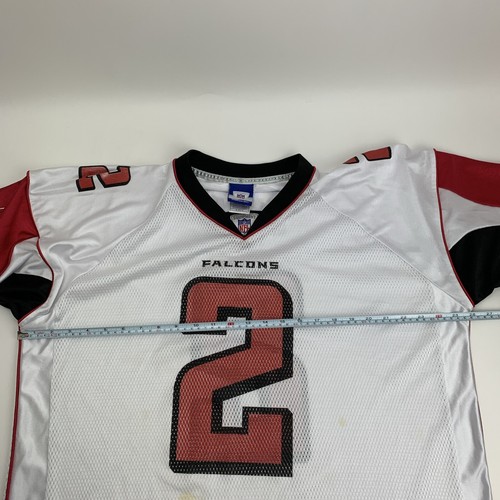 NFL Matt Ryan Reebok Equipment Stitched Jersey Atlanta Falcons Size XL White Red - Picture 16 of 19