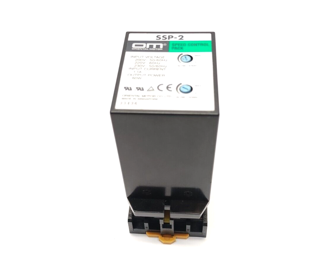 ORIENTAL MOTOR スピードコントロールパック Oriental Motor SSP-2 Speed Control Pack With Base 220-230V 1.1A