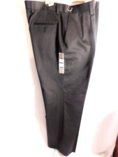 Dockers D3 Classic Pleated Chino Black Pants Mens Size 36x29