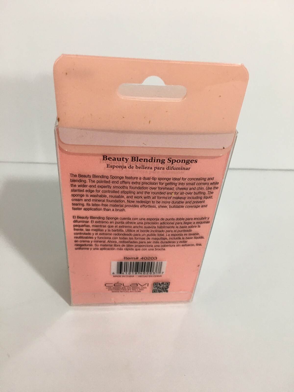 C&eacute;lavi Blending Sponges ~ 2 Pk ~ Especially For Blending Foundation & Concealer