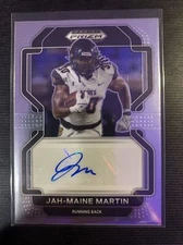 JAH-MAINE MARTIN 2023 PRIZM DRAFT ROOKIE RC AUTO SP #JMM FREE SHIP