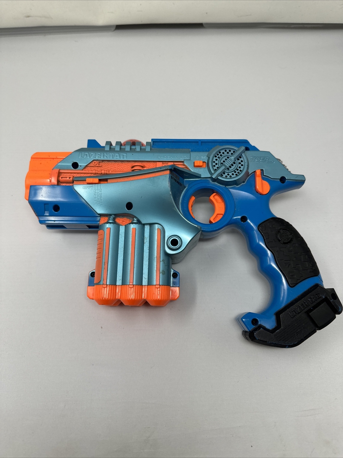 Lot of 2 NERF Lazer Tag Phoenix LTX Guns Tiger Electronics Blue eBay