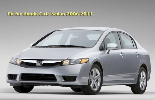4P Window Deflector Visors Rain Guards Vent Shade for 2006-11 Honda Civic Sedan - Picture 2 of 8