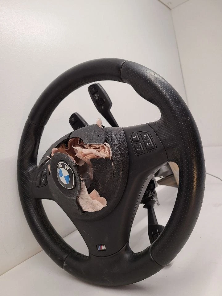 08-12 BMW 128i Steering Column Floor Shift With Cruise Control 32306780274  - Imagem 3 de 4