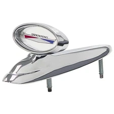 1964-65 Falcon Hood Ornament Chrome Emblem Crest Sprint Futura Ranchero New