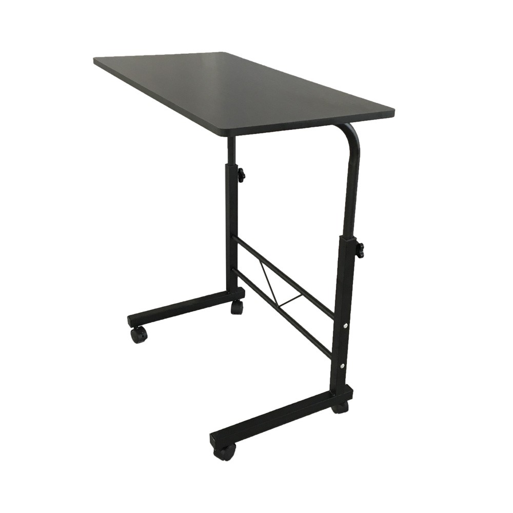 Standing Desk Adjustable Height Mobile Stand up Desks with Wheels 34" Portable