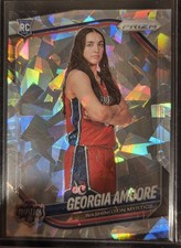2025 Panini Prizm WNBA - Georgia Amoore #103 Ice Prizm (RC) Washington Mystics