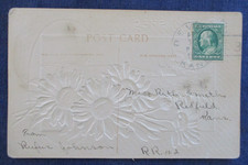 1911 Devon Kansas Doane Cancel on Postcard