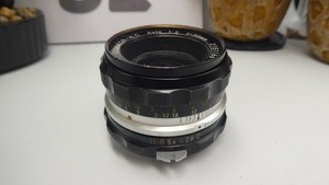 nikon Nikkor HC 50mm F/2 Lens Working recently serviced all 100% tested