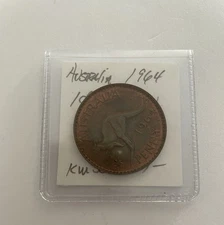 1964 Australia One Penny Coin
