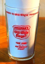 1940s OLD STYLE BEER Red Shield Logo 3.5 SHEL...