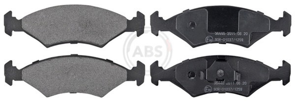 A.B.S. Bremsbelagsatz Scheibenbremse 36446 FüR 308 Mondial 208 Chimaera Tvr Ford-image