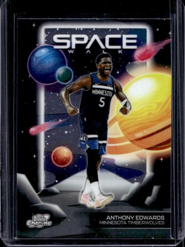 2025 Topps Cosmic Chrome Anthony Edwards Base (RAW)