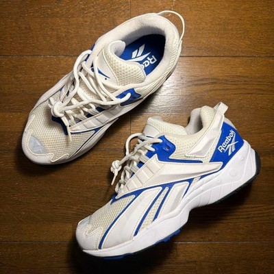 Men 8.5US Rare Color Reebok Interval 96 White Royal