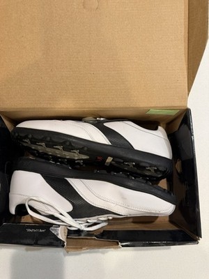 Orlimar Trophy Golf Shoes Men s 11 Black/White Saddle Design
