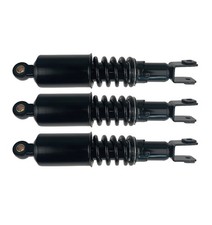 3x Ammortizzatore a Molla Nero Opaco URAL Dnepr K750 M72 32 cm