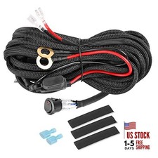 Wiring Harness 1 Lead, Heavy Duty 12V Rocker Switch Wiring Harness-1 Lead