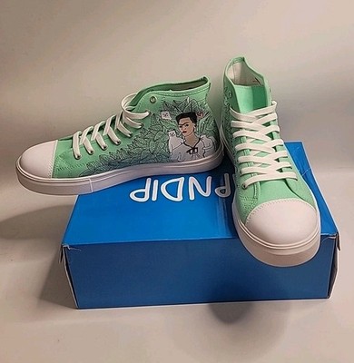 RipNDip Frida Kahlo Shoes Green size 11 Brand New