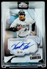 2026 Topps Chrome Black Miguel Cabrera Ivory Autographs (RAW)