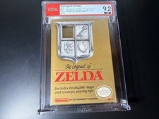 The Legend Of Zelda Complete In Box CIB NES S...