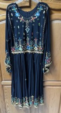 Pakistani Embroidered Dress Maxi Party Wear Fancy Women