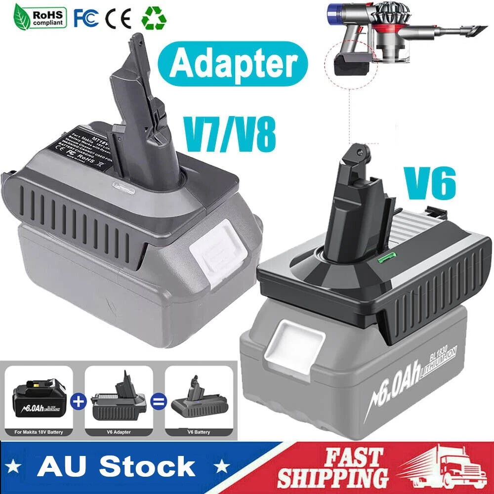 Battery Adapter Converter for Makita 18V to for Dyson V6 /V7/V8 Vacuum Cleaner